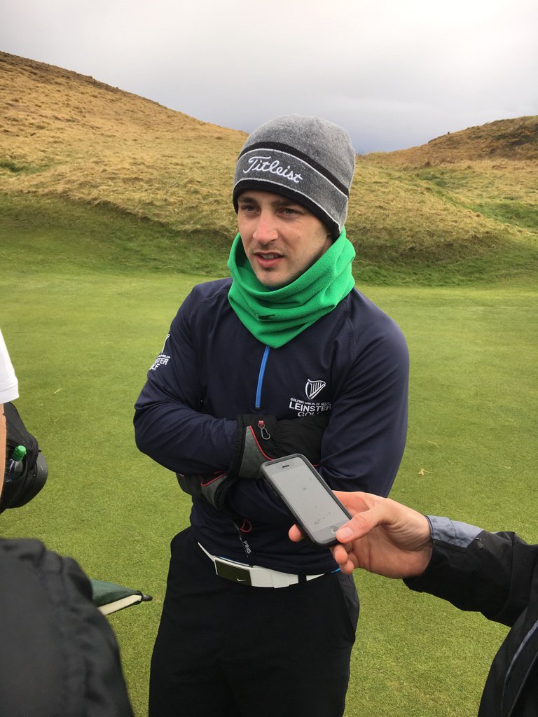 2016woig's tweet photo. Daniel speaks calmly to the press. A mature level headed young man. He’s had a great week here. https://t.co/7zYNZE4JkC