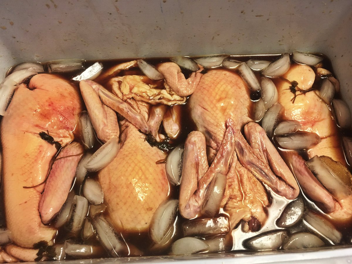KenHessBBQ's tweet image. Got the ducks in an Asian flavored brine for tomorrow's class Fowl Play @BigGreenEgg #CulinaryCenter #biggreenegg