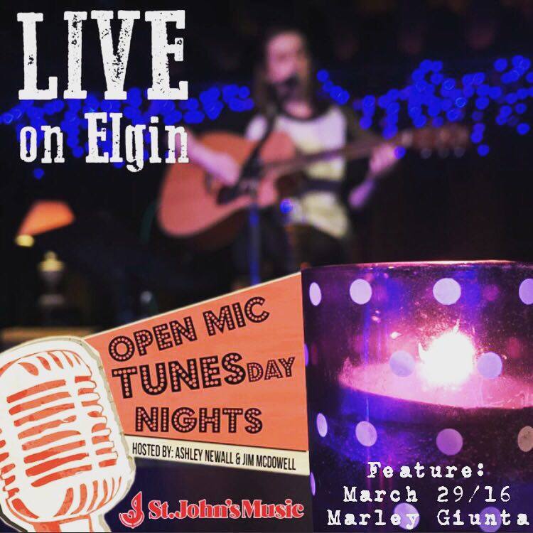 TONIGHT: the amazing Marley Giunta feat.'s &amp; <a href="/KoltDiamond/">Koltsy</a> of <a href="/JBKDBand/">JBKD</a> infamy guest co-hosts! <a href="/liveonelgin/">LIVE! on Elgin</a>