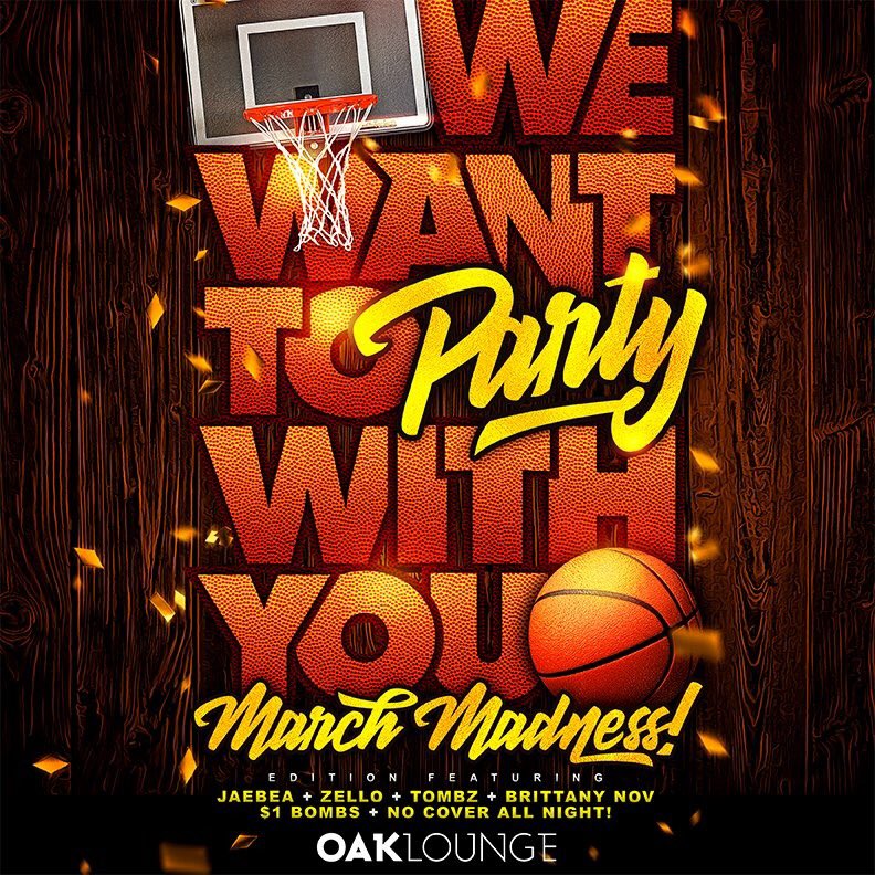 TOMBZZZ's tweet photo. Yo who's turnin straight up with us to celebrate spring tonight at @OAKMKE w/ @Only_1_Zello &amp; @Its_JaeBea !? 💀🏀 https://t.co/KdpONlfe6d