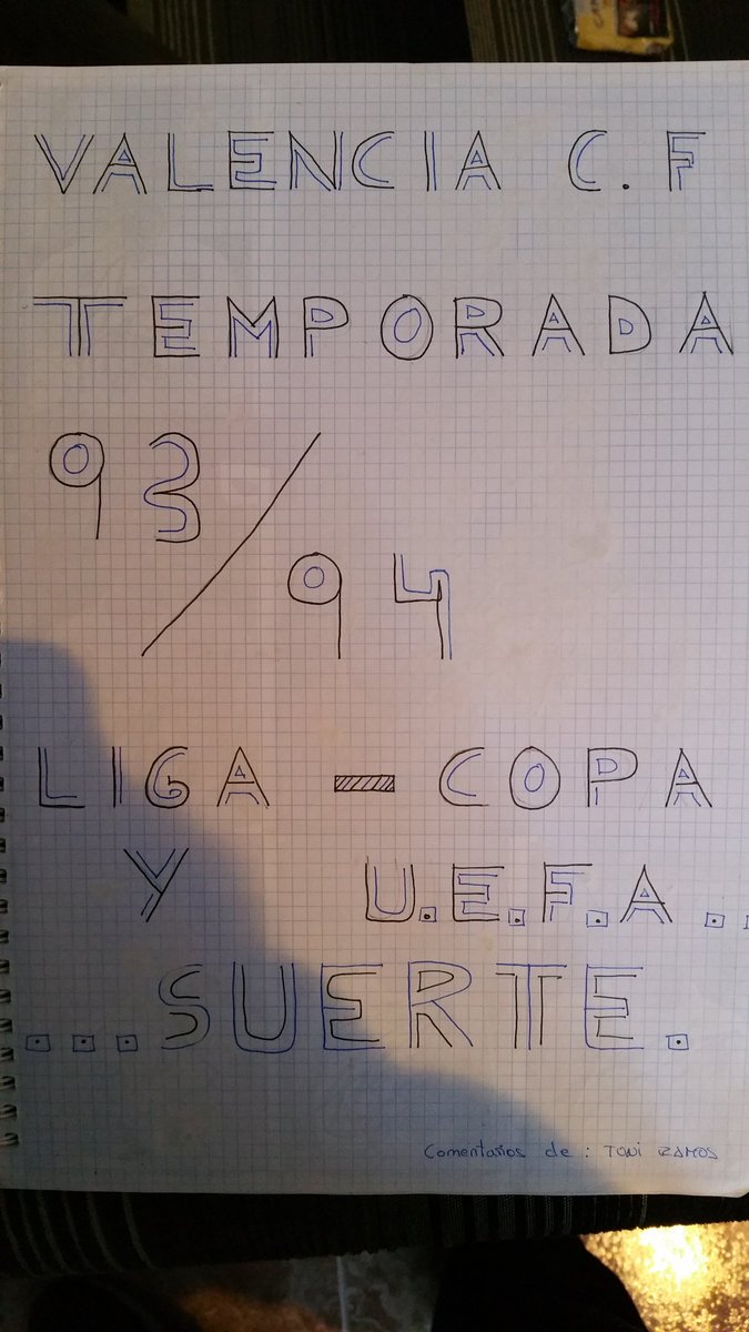 toninhoamunt's tweet photo. @Valencia_CF1919 #RecuerdosVCF
Algo más personal pero ya empezaba mi frikismo con 14años xD, era el 75 aniversario. https://t.co/5VNzRVyza8