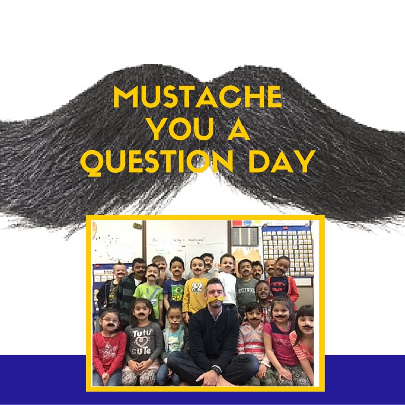GodfreyLeeEcc's tweet photo. Lots of questions @GodfreyLeeEcc today. #mustache #marchisreadingmonth https://t.co/5t8Y3QgHzA