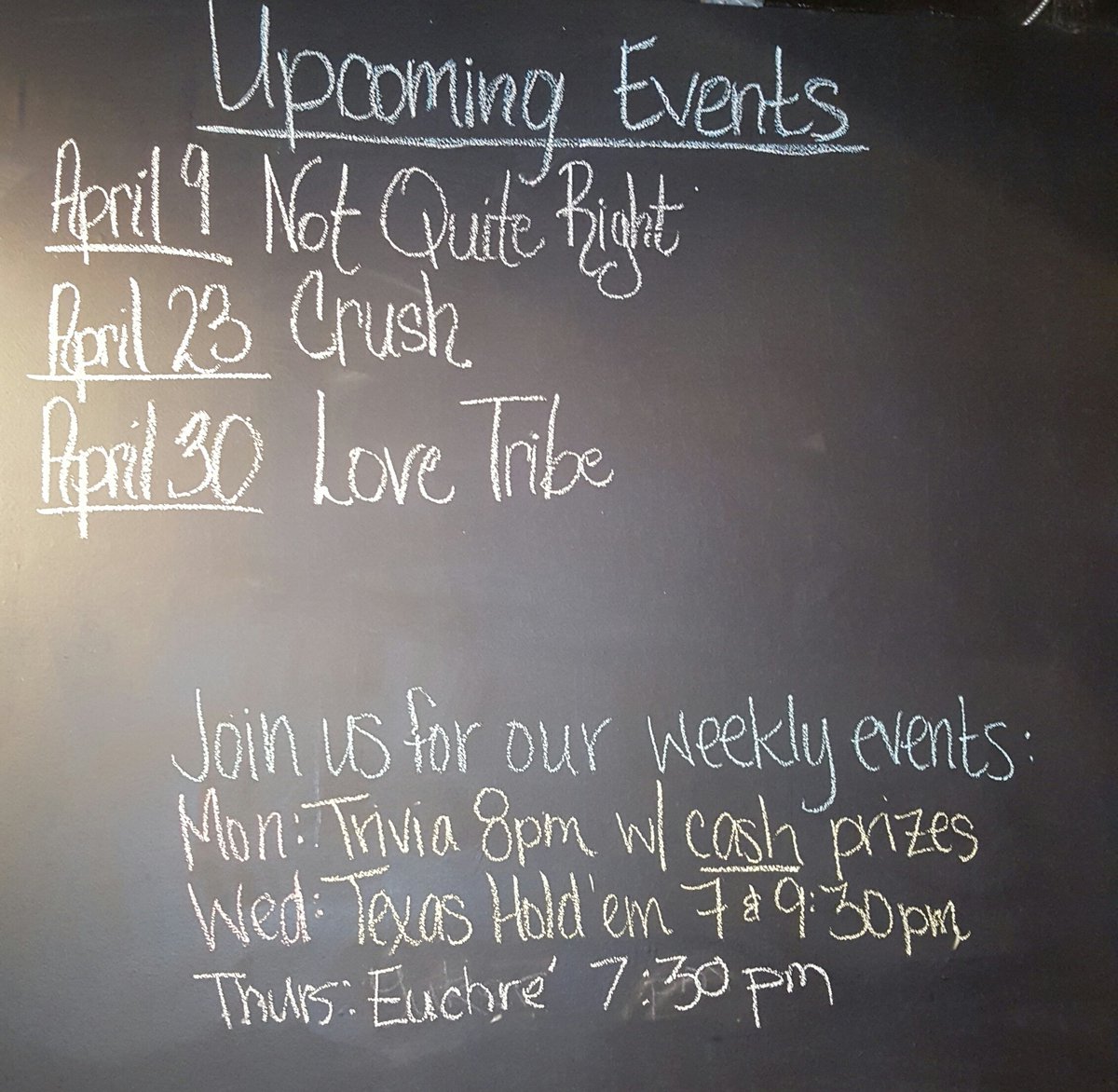 trainbarcary's tweet photo. Upcoming events!! https://t.co/xnzZzquoYu