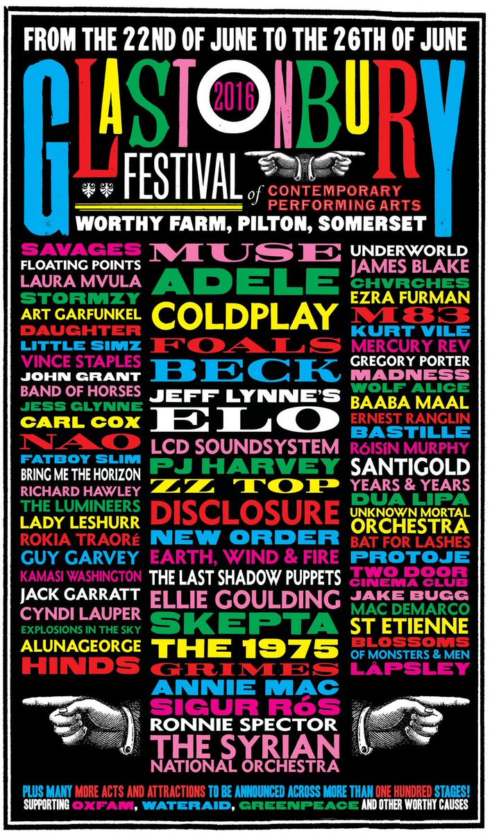 MIHDesign's tweet photo. Beautiful design as always! If you'd like to see what good design could do for you, get in touch! #Glastonbury https://t.co/ghb7jcyV0k