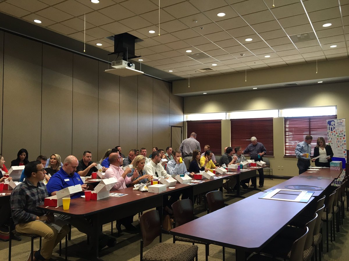 LubbockChamber's tweet photo. TY @Peoples_BankTX for hosting our 4th #2016TRC reward session &amp; @ChickfilA for lunch! https://t.co/XUuYsUi5sl