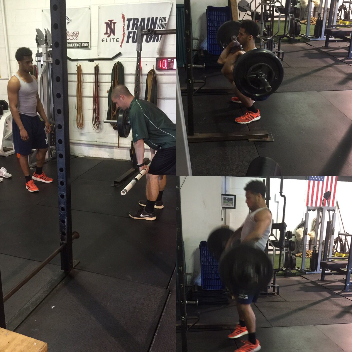 mattbernardofit's tweet image. Coach @KevGaul working the hang clean with @Josmckenzie gonna be 300lb cleaner soon!  #trainfast ...
