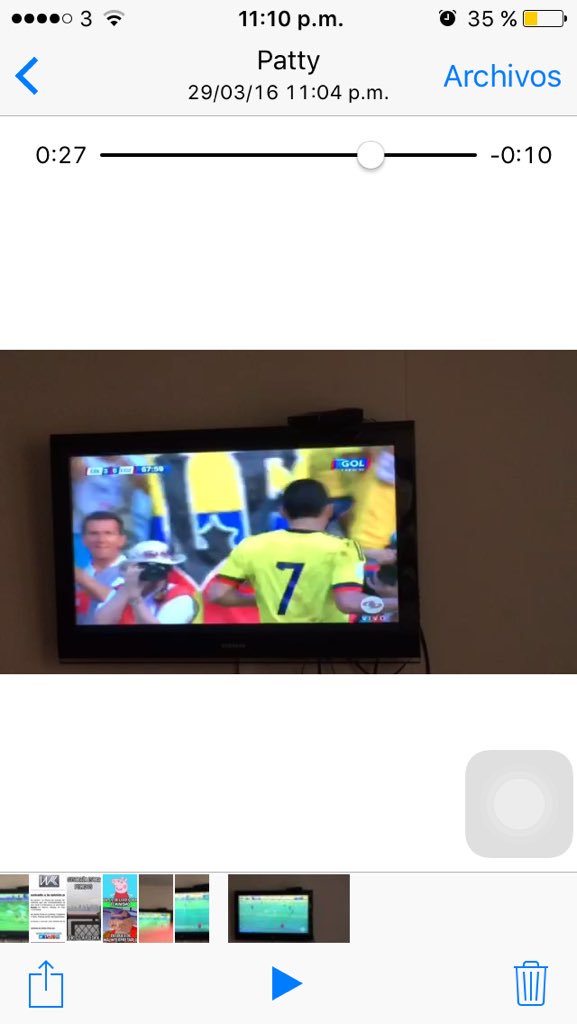 Gooooooooooool 🇨🇴✨✨✨✨ conectada desde la distancia!!! Mi mamá narra el partido 😁😘