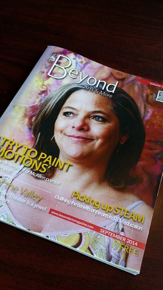 Front cover of Beyond Art Magazine