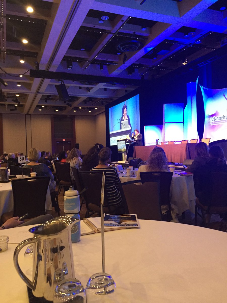 #AWCwest2016  Chef Lynn is a hoot!!