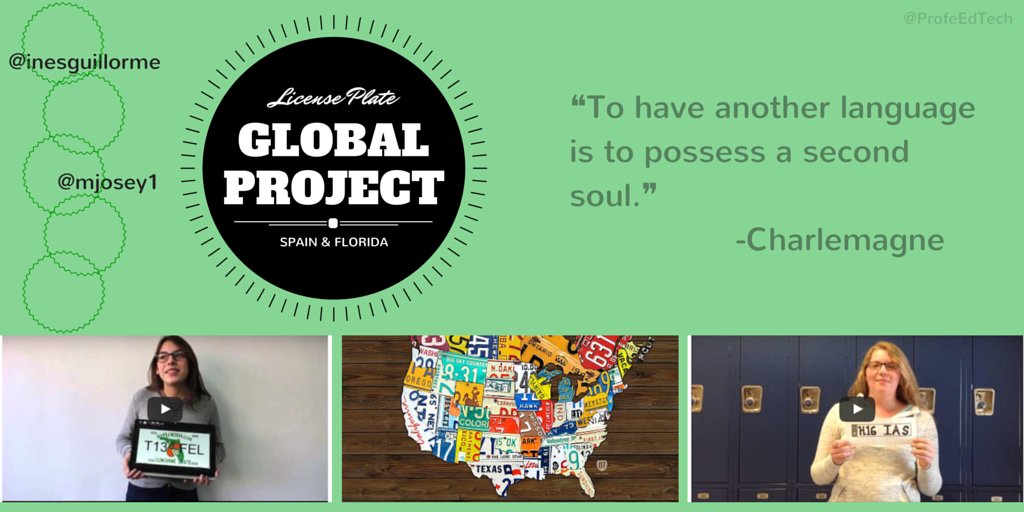 ProfeEdTech's tweet photo. Amazing Global Project: round 2 @inesguillorme &amp; @mjosey1 Your Ss communicated beautifully! #langchat #globaled #mfl https://t.co/g6BHYflayk