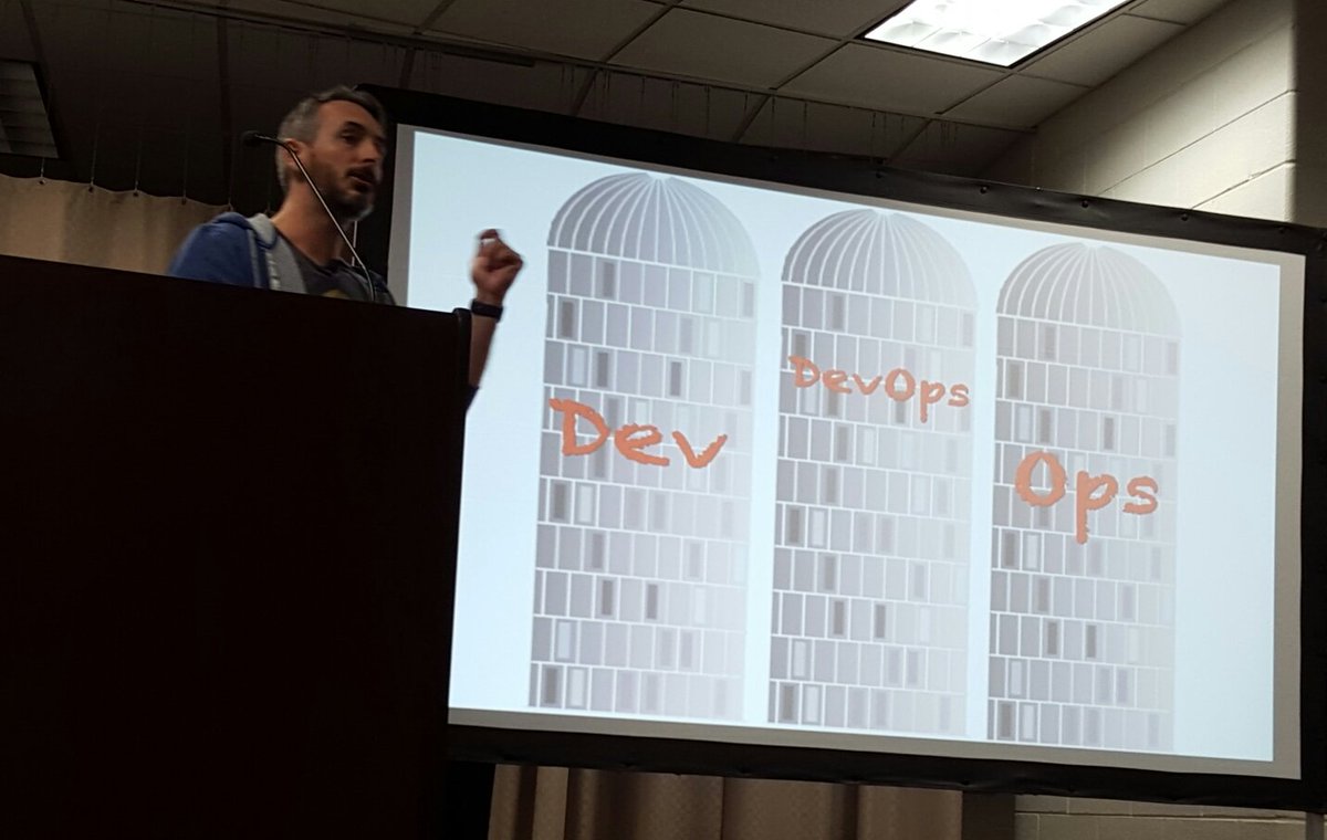 matthewboeckman's tweet image. Don&apos;t let #DevOps create a new silo. @jasonhand #devopsroadtrip