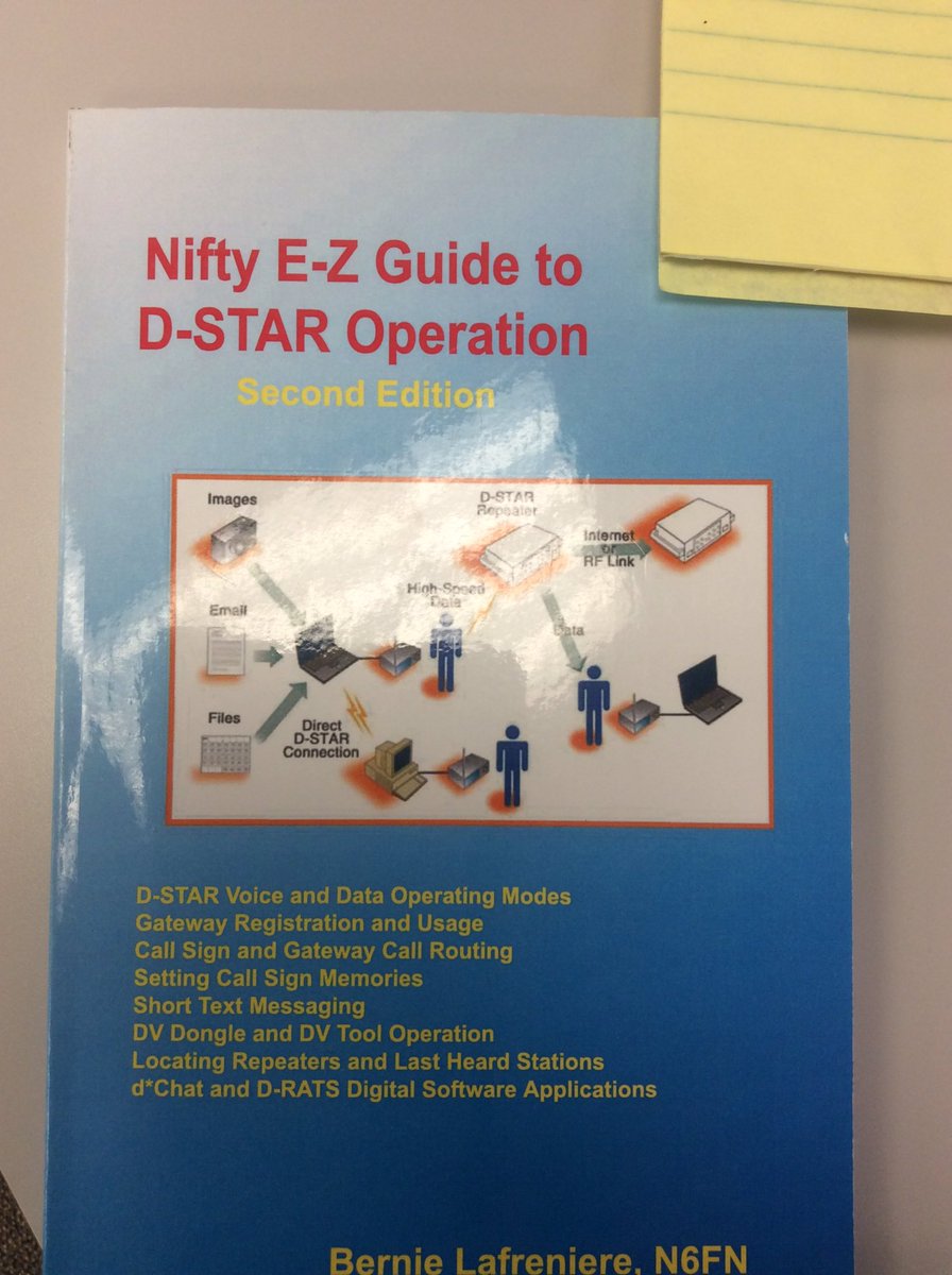 VE6CID's tweet photo. Heard someone on the RPT :about D-Star setup. Here is a Nifty E-Z guide to D-star at RadioWorld right now #hamrafio https://t.co/BTUaHsvy70