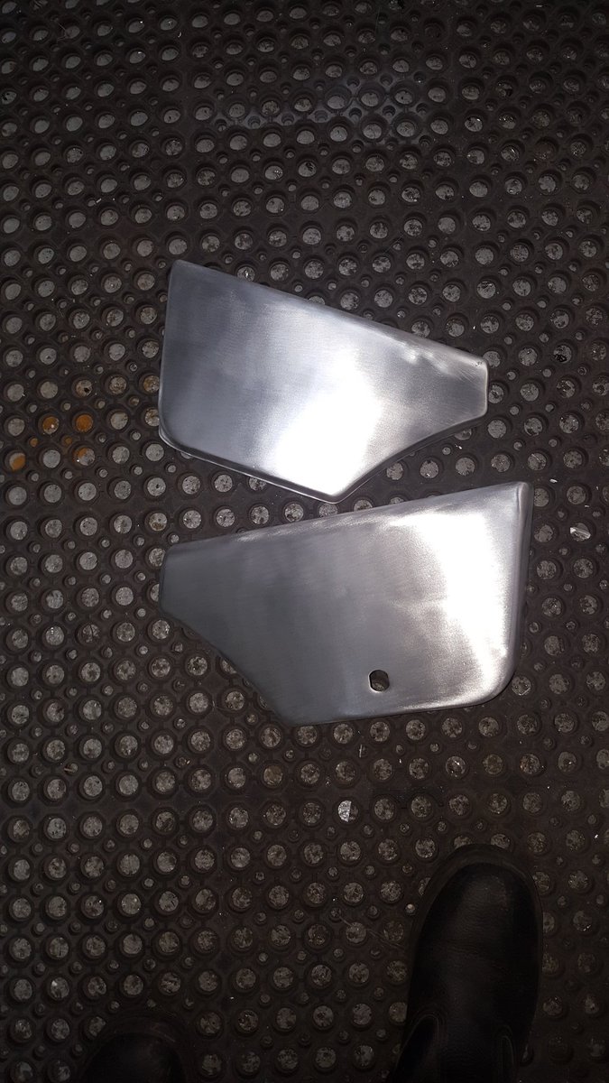 ride4monies's tweet photo. Started brushing the MZ panels today, still need some more work to even out the finish but looking good so far :) https://t.co/BcFvy3Qbme