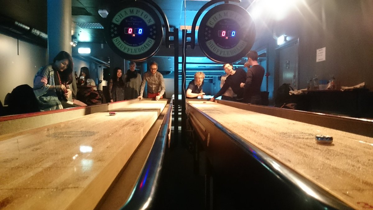 WPStavanger's tweet photo. Great turn out tonight for shuffleboard at @WPStavanger tonight #WordPress https://t.co/Ls3cdo44ei