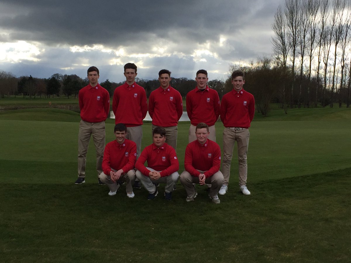The <a href="/golfunionwales/">Golf Union of Wales</a> quad team. Good luck boys and do us proud #TeamWales