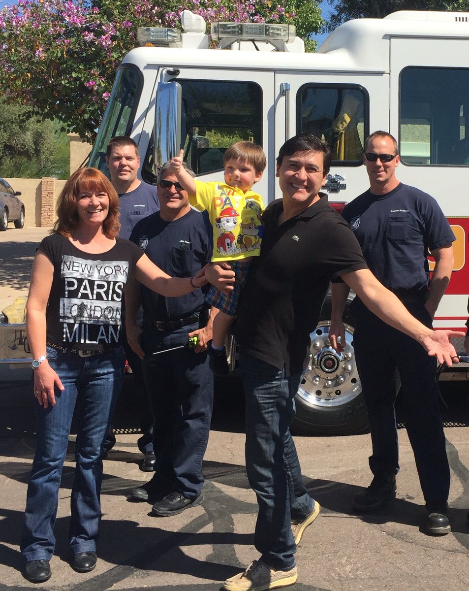 JamesQuinones's tweet photo. Stryder was brought back to life 2 yrs ago after falling in a pool! Let's wish him a happy b-day! #12News https://t.co/Qyea1TK0QU