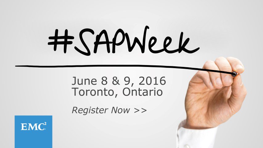 KissMeImGeek's tweet photo. #SAPOptimization and #DataEfficiencies with @EMCXtremIO . To learn more come visit us at @EMC #SAPWeek - Toronto https://t.co/hgMw1ppeY7