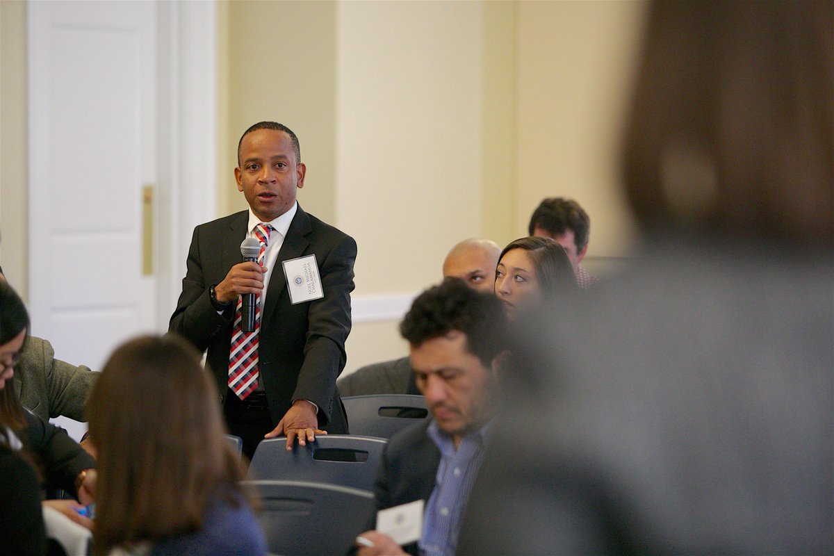 PresPrecinct's tweet photo. .@StateIVLP fellow Noel Chalamanda discusses importance of creating entrepreneurial spaces in Malawi #GLF2016 https://t.co/7YU6auzgHp