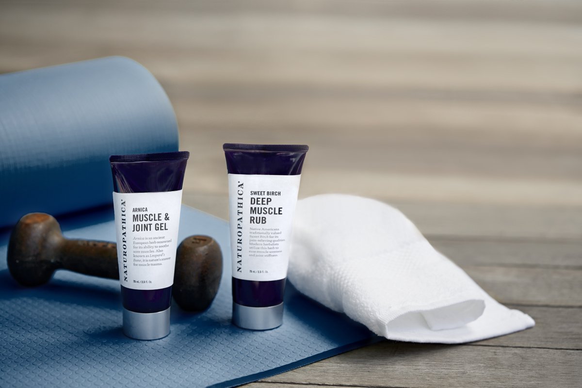 Nova_Med_Spa's tweet photo. Achy muscles? Introducing 2 @Naturopathica products you'll love: Arnica Muscle &amp; Joint Gel &amp; Sweet Birch Muscle Rub https://t.co/cfmHYNXRHI