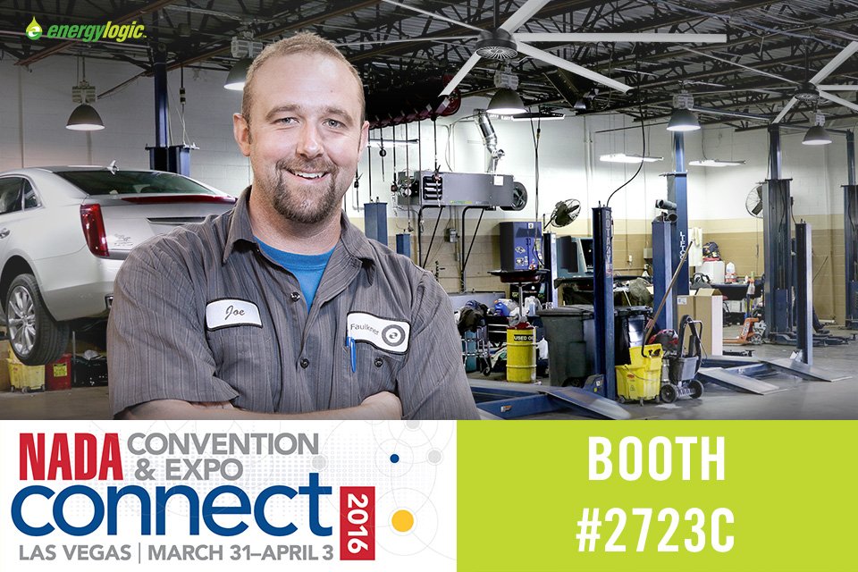 energylogicllc's tweet photo. Check out our #HVLS fans by @macroairfans on display at #NADA2016! Booth No. 2723C #EnergyLogic #WhatGoodFeelsLike https://t.co/ZaNHNWeN92