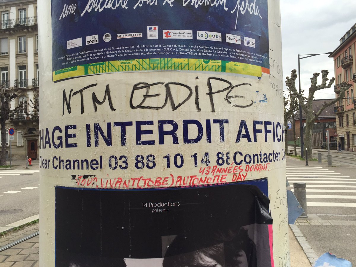 Ntm œdipe #Strasbourg