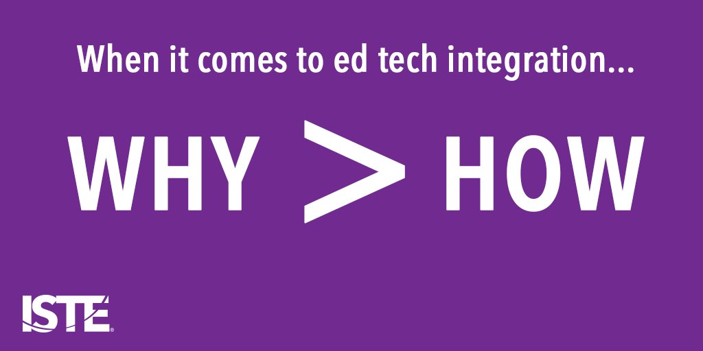 ISTE_ASCD's tweet photo. Planning a #1to1 implementation? Start with why: https://t.co/vVSDK7zYbR #mlearn #edadmin https://t.co/7EJnaDUFWE