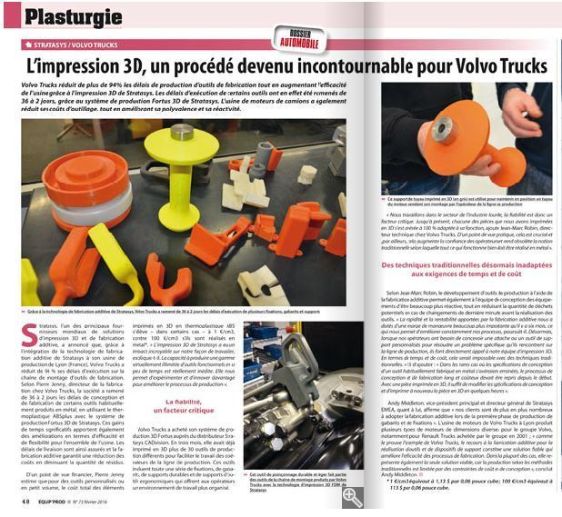 U_N_R's tweet photo. L'impression 3D, un procédé devenu incontournable pour @VolvoTrucks https://t.co/3lFXxk0txg #Lyon #equipprod https://t.co/yhAGH4H9eL