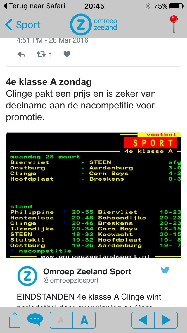 tweetMarioV's tweet photo. De paashaas bracht 3 punten en de 2e periode mee. Forza #vvclinge https://t.co/v1MU8VQ2DO