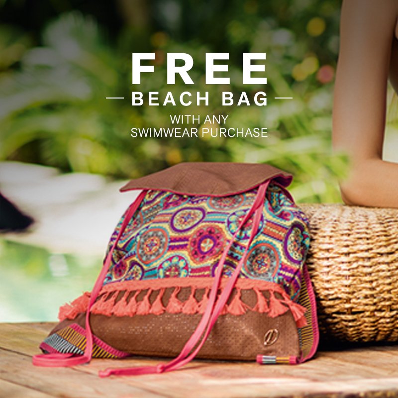 LeonisaUSA's tweet photo. Prepare for the beach with this #FREE beach bag. Free with any #swimwear purchase: https://t.co/RzfTk6kCc5 #Leonisa https://t.co/MxKkVzXZNk