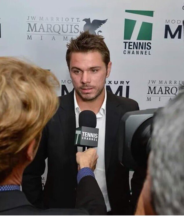 stanwawrinka's tweet photo. Thanks to Paul and the team at the @JWMM_Miami for taking care of me !! Always enjoy staying here !! https://t.co/INCSIz8wjK