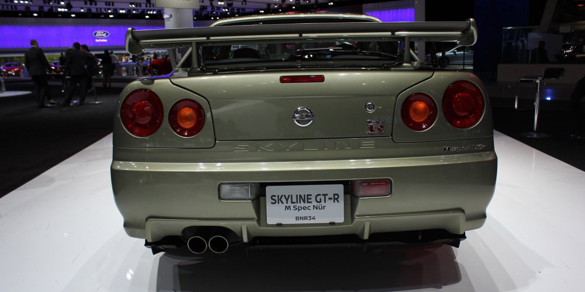 The iconic #R34 Nissan Skyline GT-R has still got it… and flaunted it last week at #NYIAS. #NissanNYIAS