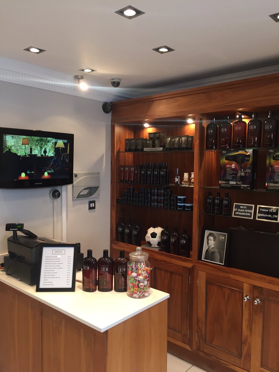 MitchellsBarber's tweet photo. We don't take appointments so just walk in to any of our shops anytime. https://t.co/t7xMNyGukt #barbershop https://t.co/I1nVn3Yjvy