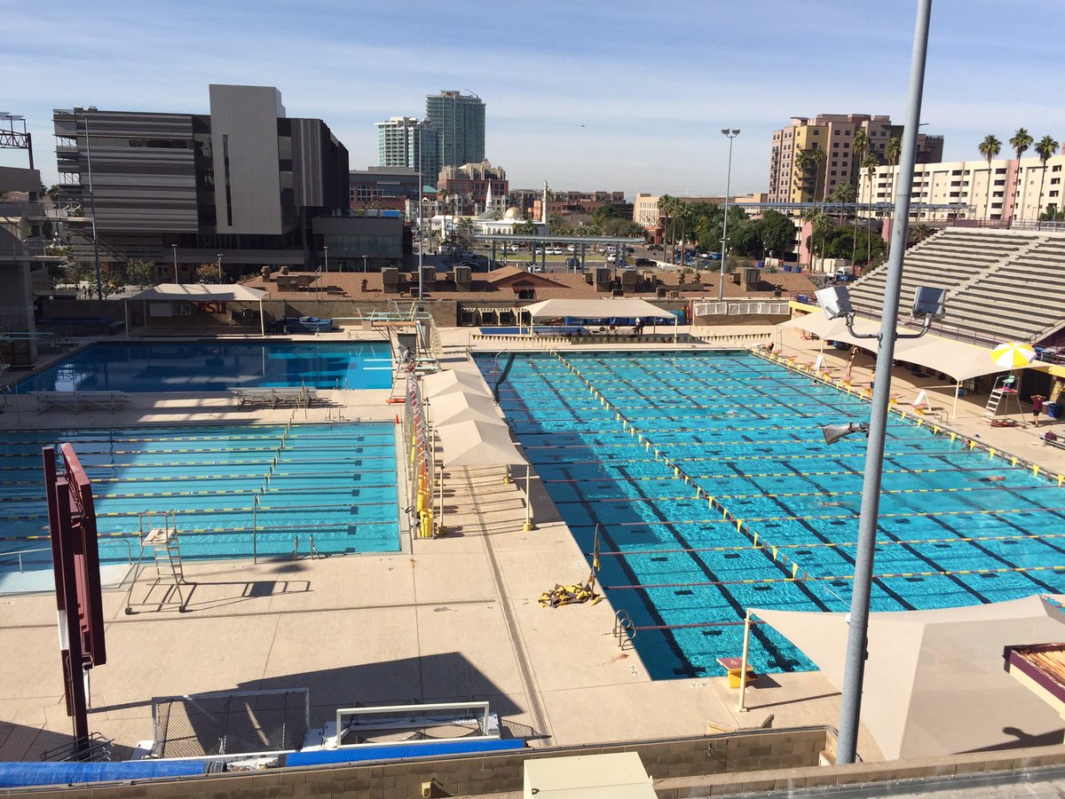 xswim's tweet photo. Pool goals #ASU #Crosswim https://t.co/7bBW878Hqi