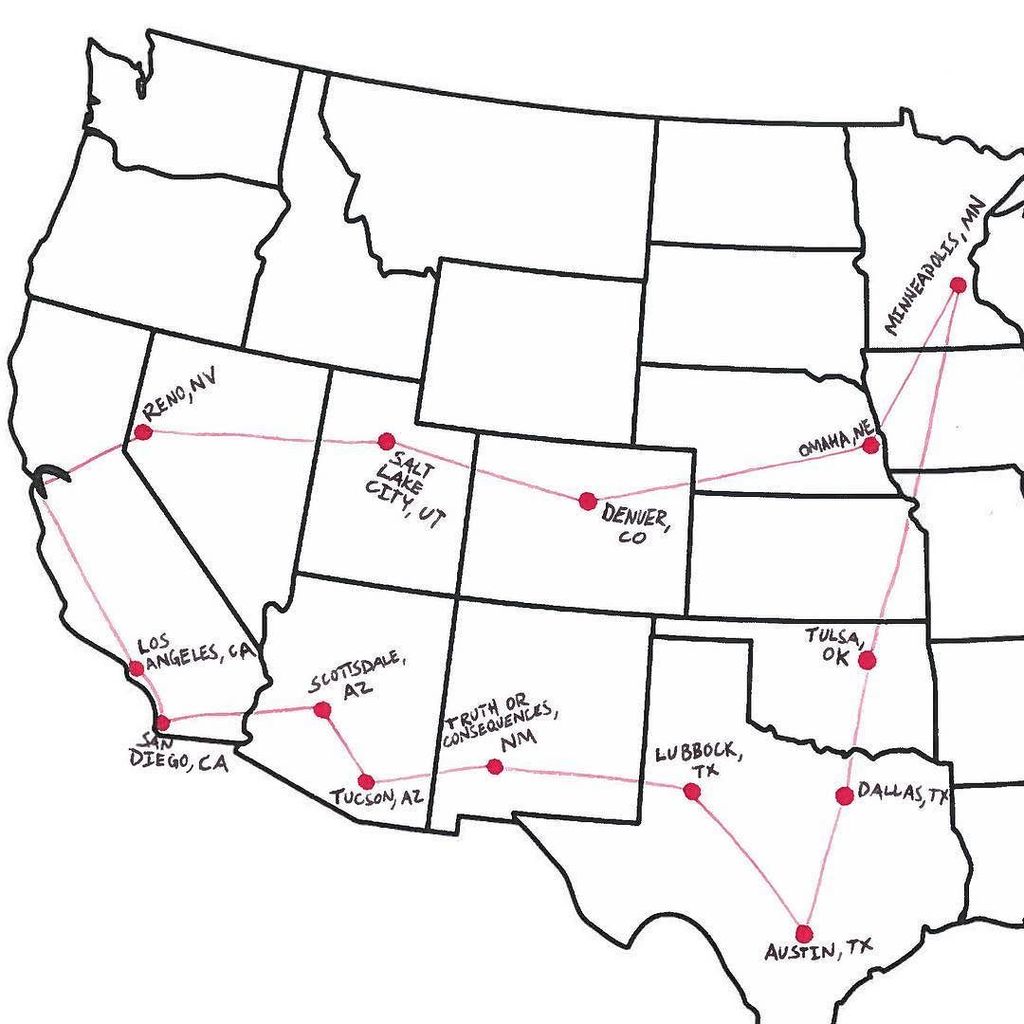 DominicMercurio's tweet photo. Leaving for tour on Thursday. See you at one of these shows? #FoxtailsBrigade  3/31 - Reno, NV
4/1, 4/2 - Salt Lake… https://t.co/YLSnn3P2XG