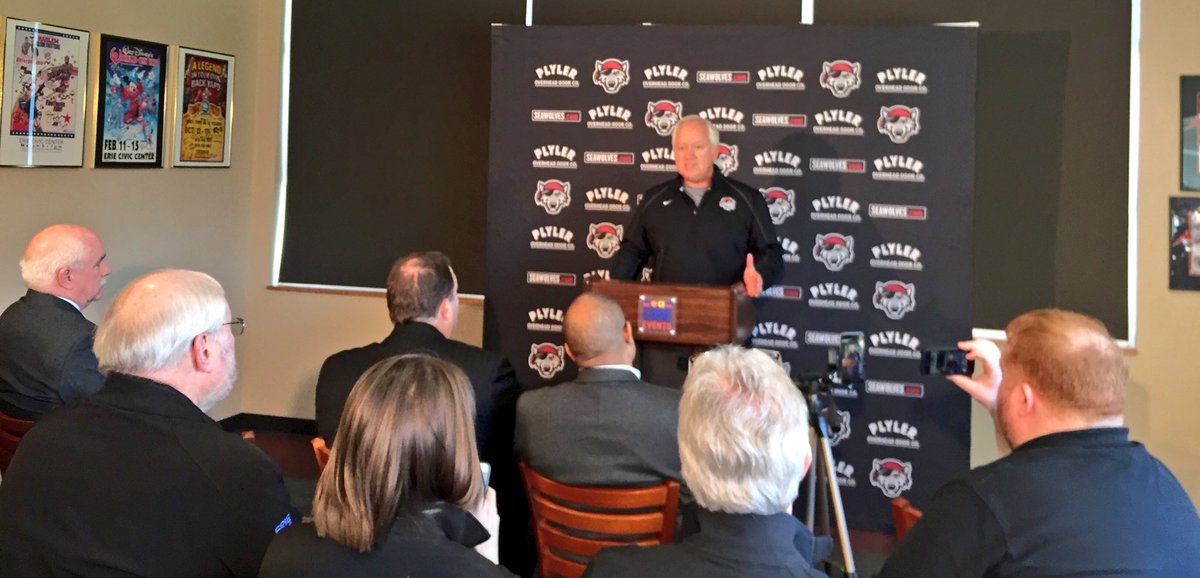 #ErieSeawolves have renewed lease at ballpark through 2020, will sell naming rights to Jerry Uht Park.