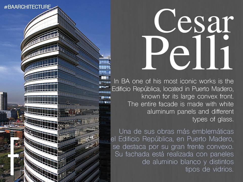 Cesar Pelli , Argentine architect, designer of the Petronas Towers Kuala Lumpur , Malaysia. #argentina #traveltips