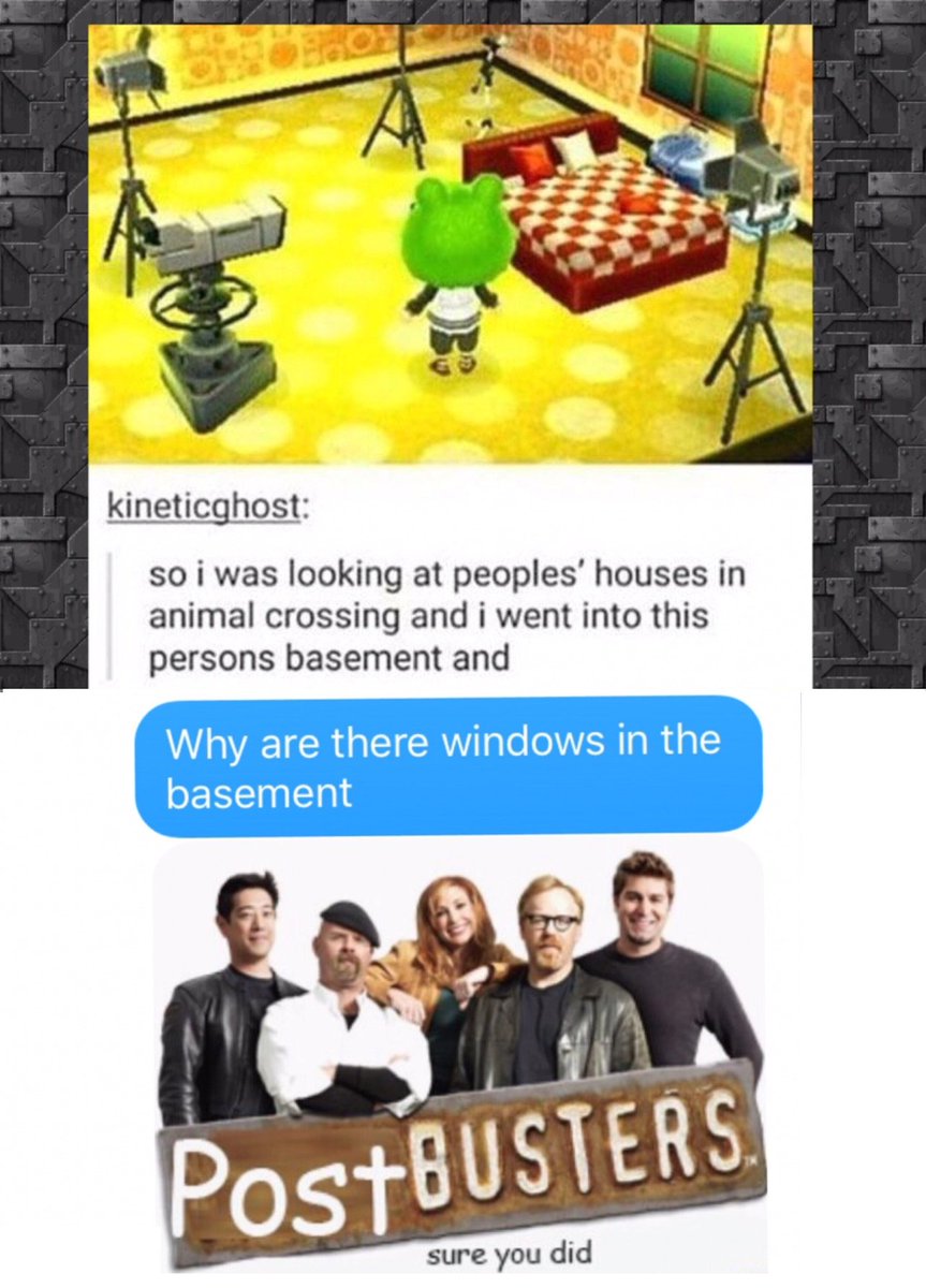 TheGamnesia's tweet image. Creepy?... nah, BUSTED. #AnimalCrossing #postbusters #nintendo