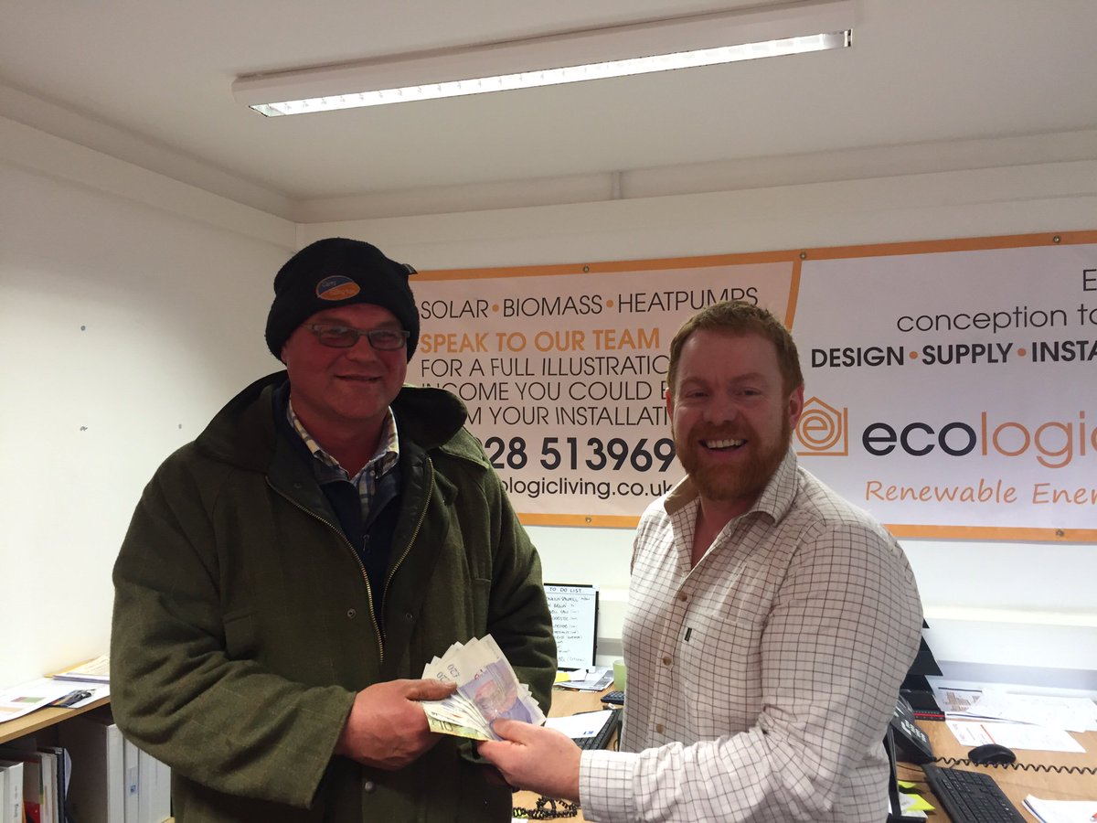 ecologicliving's tweet photo. Congratulations to our Rickerby Show £150 prize winner, John Palmer of Greensyke Farm, Lamplugh! https://t.co/enyDl1zAOF