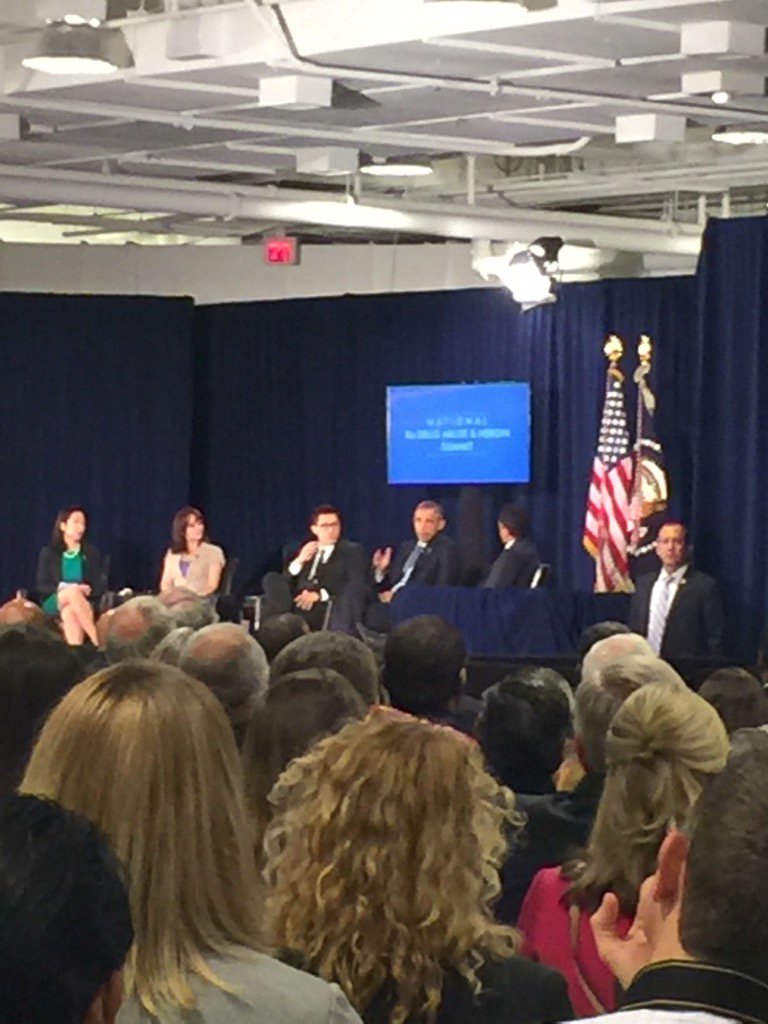andrewkolodny's tweet photo. It's very nice to finally hear @POTUS  speak about the opioid addiction epidemic. #RxSummit https://t.co/lwedIUctqB