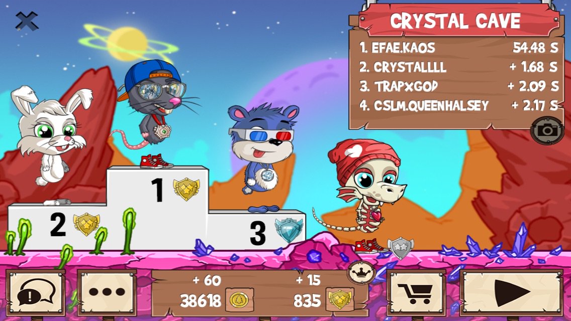 Everest_onpoint's tweet photo. Get on my level, son! #funrun2 #Crystallll #TrapxGod #QueenHalsey https://t.co/vaqsQ4BwM4