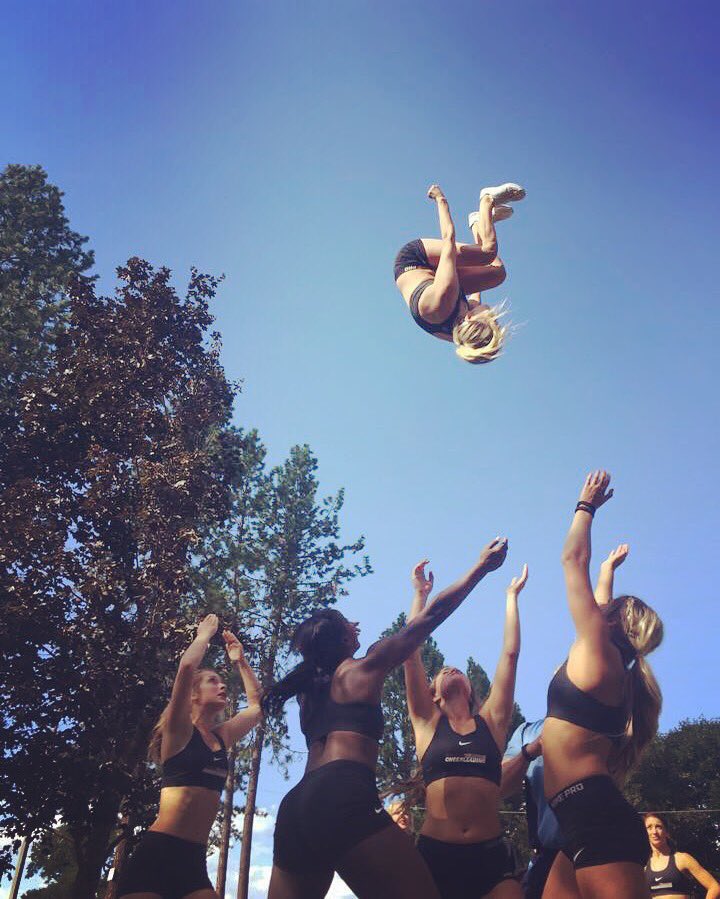 CWUCheer's tweet photo. 4 days left to our first of two clinics! A schedule for the clinic will be sent to your emails prior to the day🐾 https://t.co/Qg42SJPO9n
