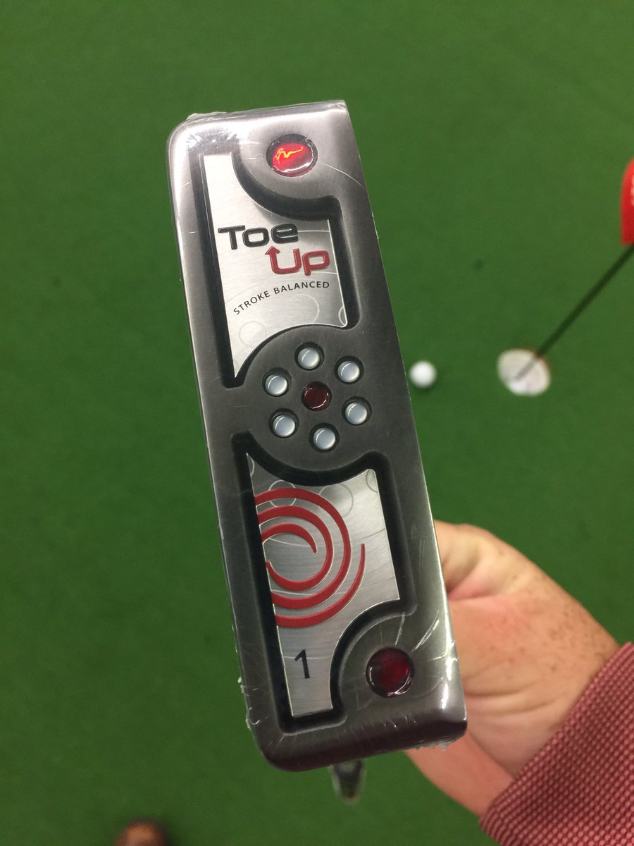 367_alex's tweet image. New @odysseygolf #toeup putter Different look but same great roll and feel.