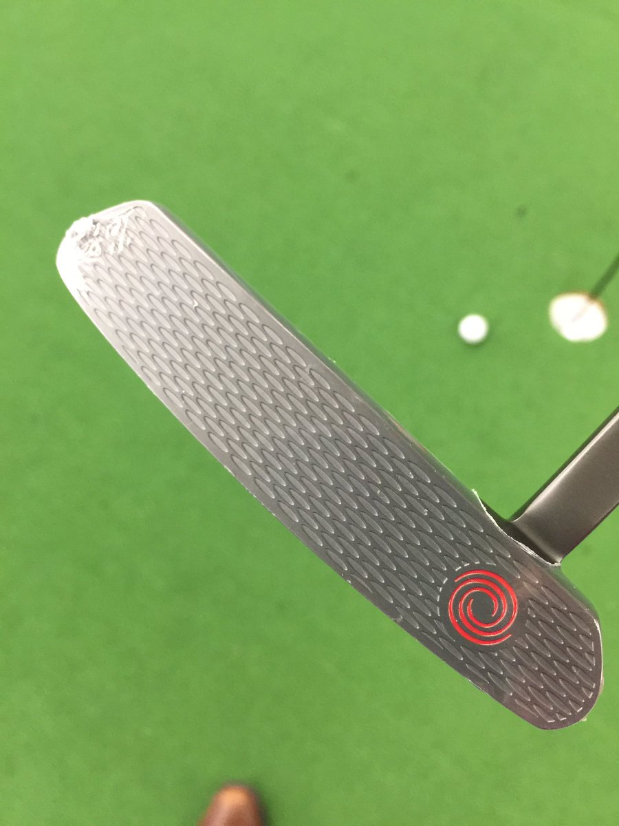 367_alex's tweet image. New @odysseygolf #toeup putter Different look but same great roll and feel.