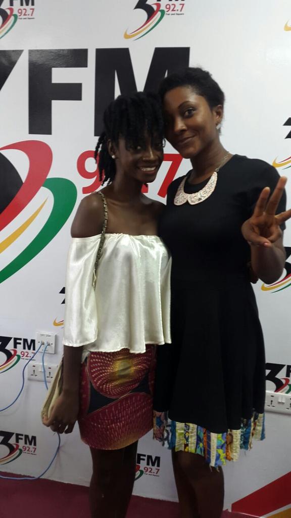 miriamosei's tweet photo. #withluv on @3fm927 #urbanblend @Miriam_3fm @adomaa_music @Jaydee233 https://t.co/nuTQEsN3zw