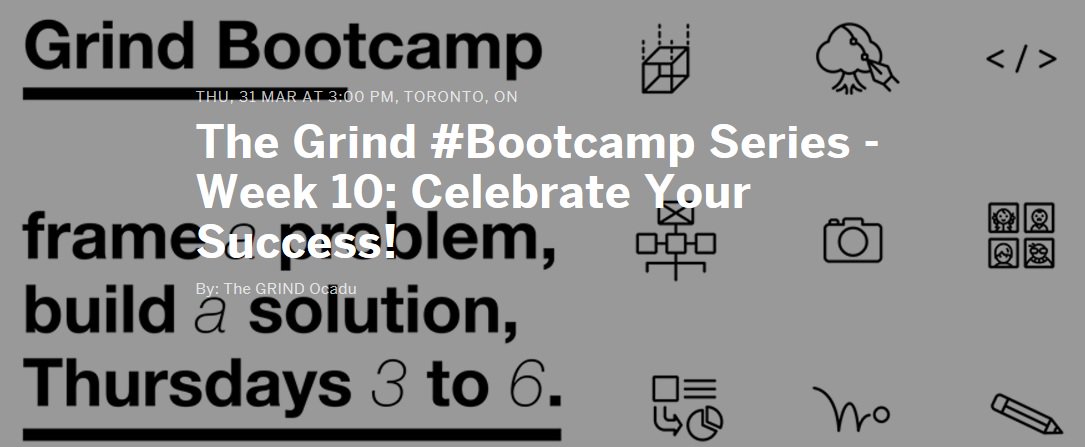 OCAD's tweet photo. .@TheGrindOCADU is having a pitch competition on Thursday with $3K of prize money https://t.co/N3pPx2AAoR https://t.co/LVlnH6NhuH