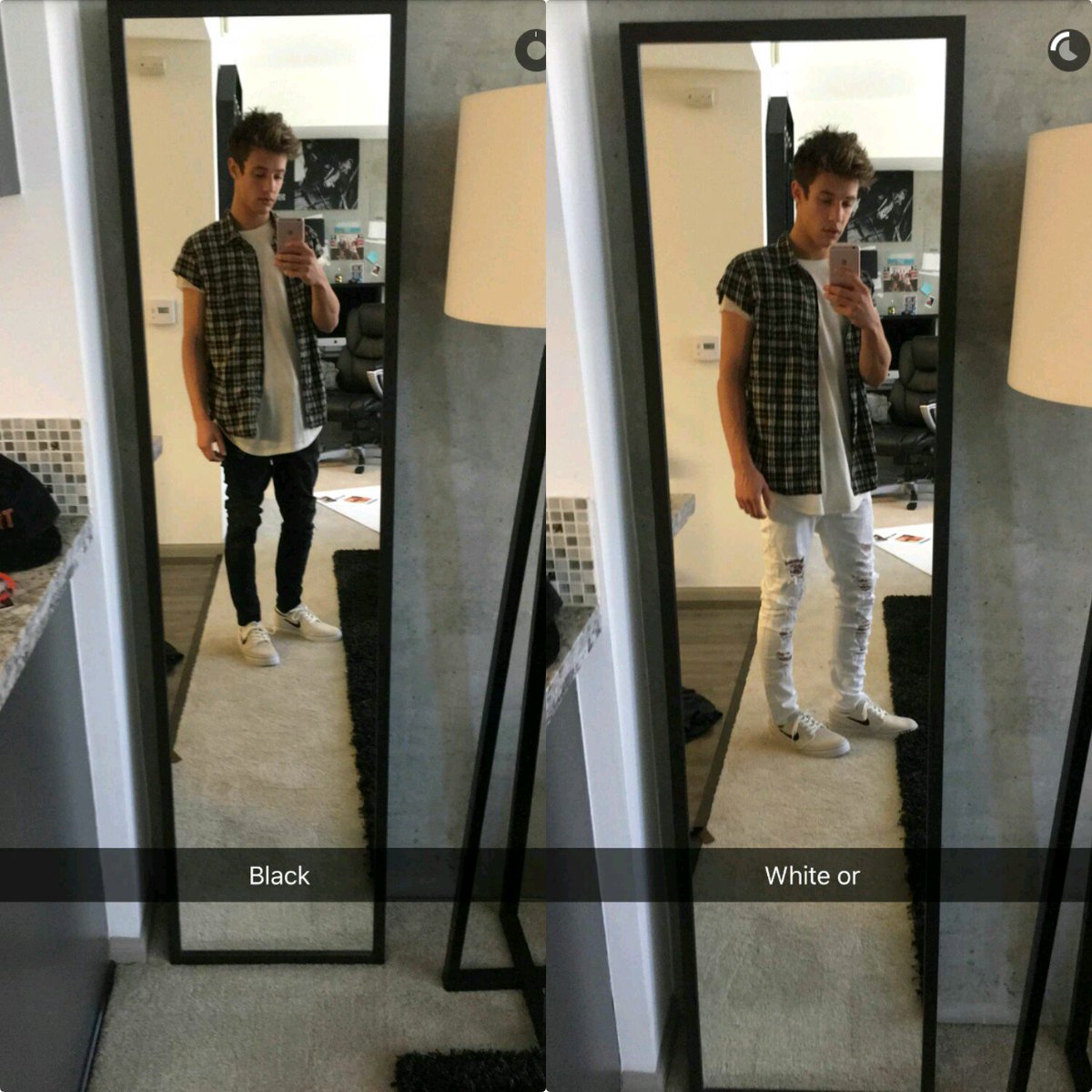 klaudiaa70's tweet photo. @camerondallas I think black but you always look awesome soo ... ❤💎😍🔥 https://t.co/nS7rqv6vAq