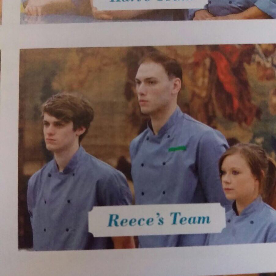 bencrocker90's tweet photo. #GBBOCreme can't believe it's finally here.  Was unbelievable. Hope everyone enjoys. #teamreece #youngguns https://t.co/eh62q3GahM
