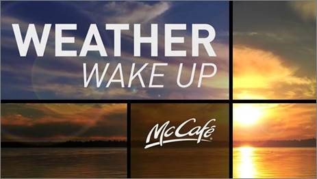 weathernetwork's tweet image. It's coffee o'clock! Follow/RT for your chance to win a @McCafe $25 gift card and start your day with #WeatherWakeup