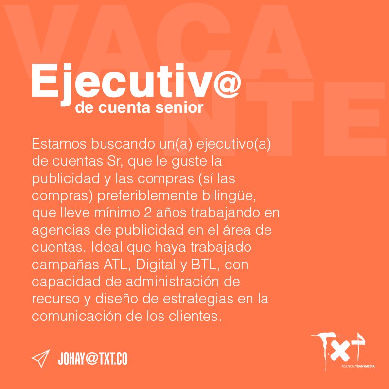TXT_Colombia's tweet photo. Timbre aquí #TrabajoSíHay https://t.co/LsGLxmA0Yr