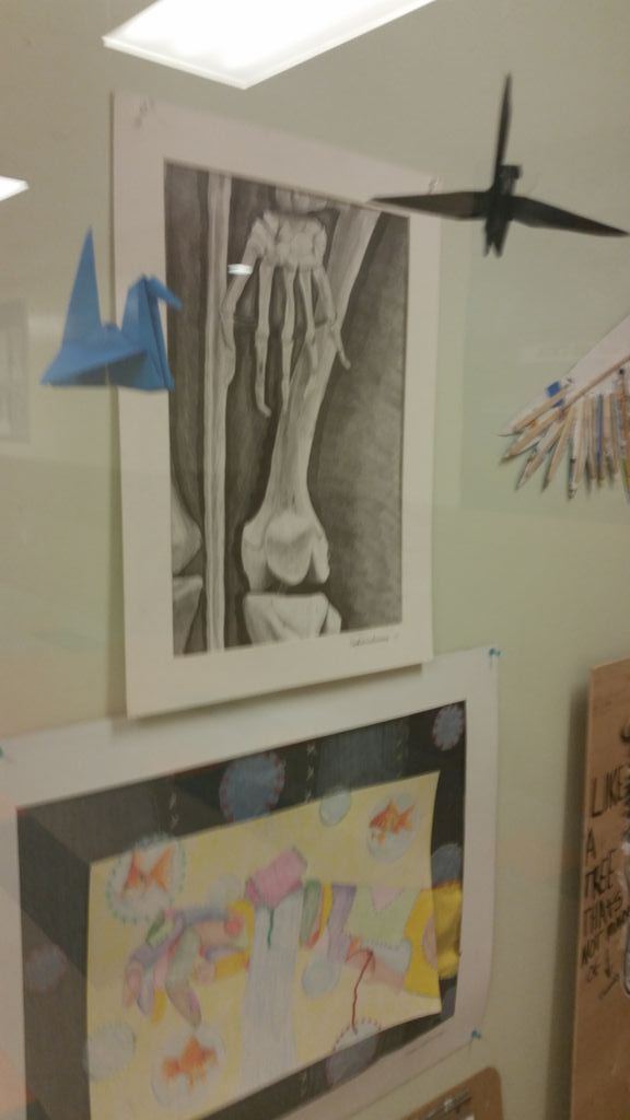 MDCPSSTEAM's tweet photo. Sustainable art portfolios @RKBBHK8 #MDCPSSTEM @STEMDesignation @ArtEdProgMDCPS https://t.co/NxF4cSlZto